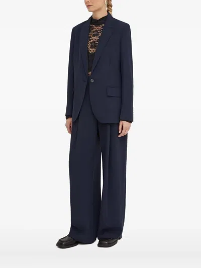 Day Birger Et Mikkelsen Single-button Suit Jacket In Blue