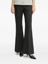 Day Birger Et Mikkelsen Split-hem Flared Trousers In Black
