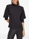 Day Birger Et Mikkelsen Textured Puff-sleeve Blouse In Multi