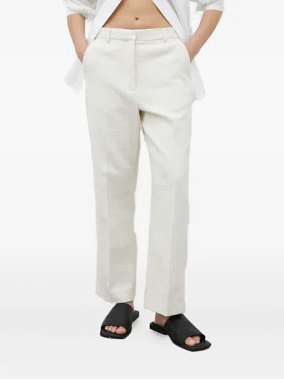 Day Birger Et Mikkelsen Textured Trousers In White