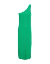 Day Birger Et Mikkelsen Woman Midi Dress Green Size S Organic Cotton, Elastane