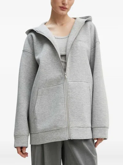 Day Birger Et Mikkelsen Kapuzenjacke Mit Reissverschluss In Gray
