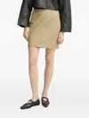 Day Birger Et Mikkelsen Zipped Mini Skirt In Neutral