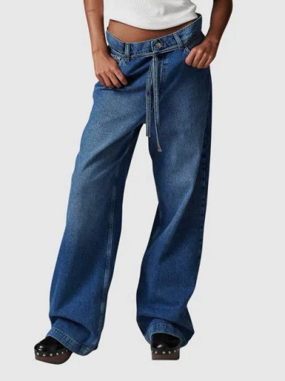 Day Elijah Mid Wash Denim Jeans In Blue