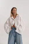 Day In Linen Oversized White Shirt