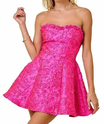 Day + Moon Andi Mini Dress In Pink