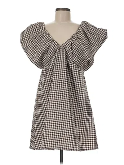 Pre-owned Day + Moon Casual Dress In Gray