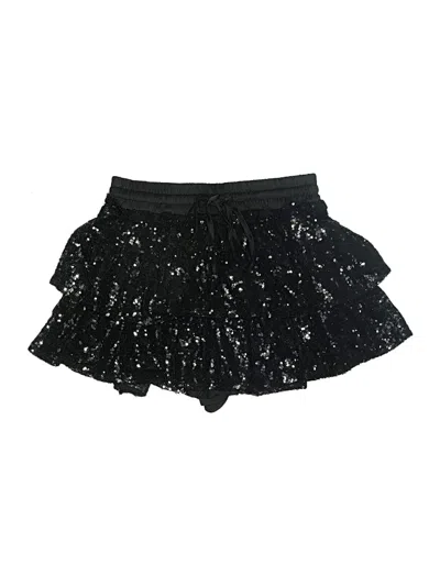 Pre-owned Day + Moon Casual Skirt In Black