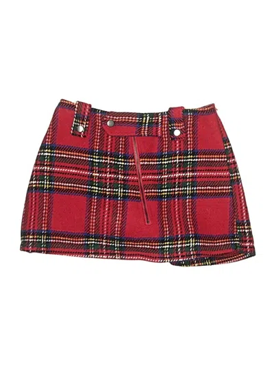 Pre-owned Day + Moon Casual Skirt In Red