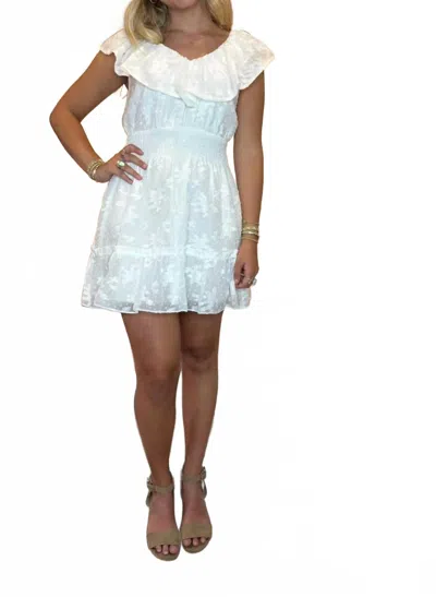 Day + Moon Chloe Dress In White
