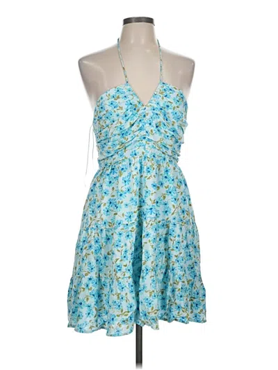 Day + Moon Cocktail Dress In Blue