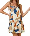 Day + Moon Haley Dress In Multi In Multi