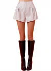 Day + Moon Harlan Shorts In Ecru In White