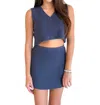 Shop Day + Moon Ready Set Hut Skirt In Navy In Blue