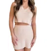 Day + Moon Ready Set Hut Skirt In Oatmeal In Pink