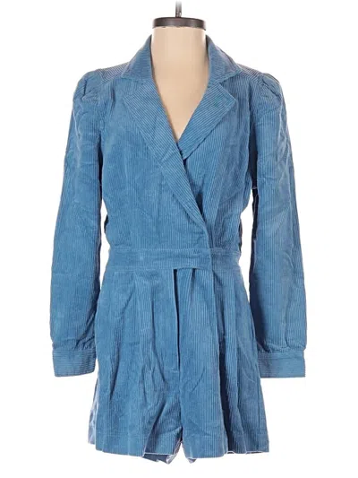 Day + Moon Romper In Blue