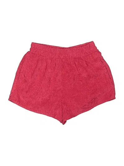 Pre-owned Day + Moon Shorts In Red