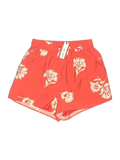 Pre-owned Day + Moon Shorts In Red