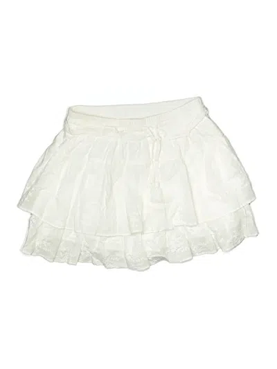 Pre-owned Day + Moon Skort In Ivory