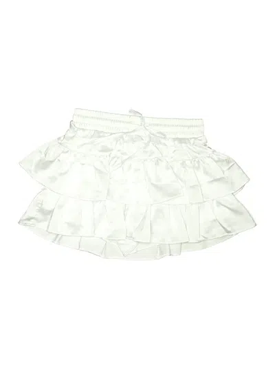 Pre-owned Day + Moon Skort In Ivory