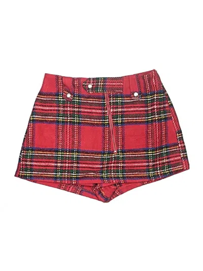 Day + Moon Skort In Red