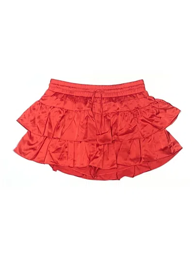 Day + Moon Skort In Red