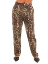 Shop Day + Moon Urban Jungle Cargo Pants In Brown Leopard