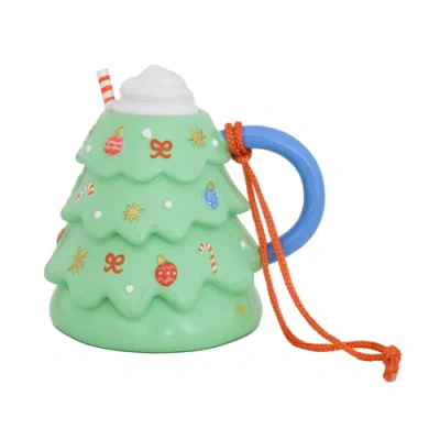 Daydream Society Baking Spirits Bright Christmas Tree Mug Ornament In Multi