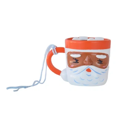 Daydream Society Baking Spirits Bright Santa Mug Christmas Tree Ornament