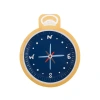Daydream Society Camp Explorer Compass Small Plates In Blue