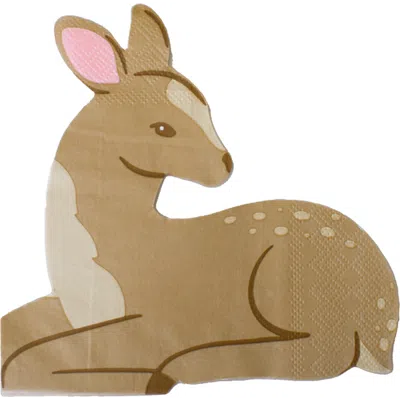 Daydream Society Camp Explorer Deer Large Napkins In Multi