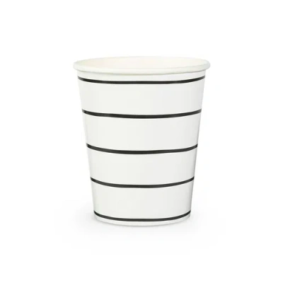 Daydream Society Frenchie Striped 9 oz Cups In Ink