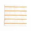 Daydream Society Frenchie Striped Large Napkins In Clementine