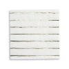 Daydream Society Frenchie Striped Large Napkins In Gold