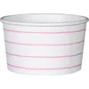 Daydream Society Frenchie Striped Treat Cups In Cerise