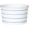 Daydream Society Frenchie Striped Treat Cups In Cobalt
