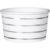 Daydream Society Frenchie Striped Treat Cups In Silver