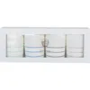 Daydream Society Frenchie Stripes Baking Cups In Cool Palette