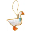 Daydream Society Goose Christmas Ornament In Multi