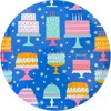 Daydream Society It's A Birthday Cake Print Small Plates In Assorted Pre-pack