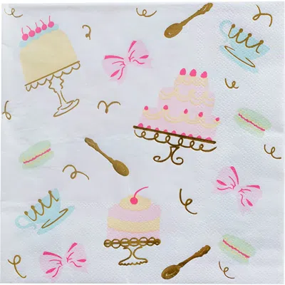 Daydream Society Let Them Eat Cake Large Napkins In Multi