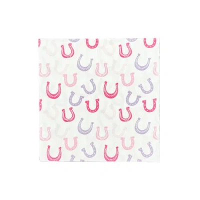 Daydream Society Pony Tales Horseshoe Petite Napkins In Multi