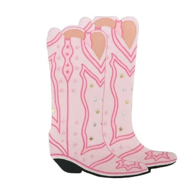 Daydream Society Pony Tales Pink Boot Napkin Large Napkins In Assorted Pre-pack