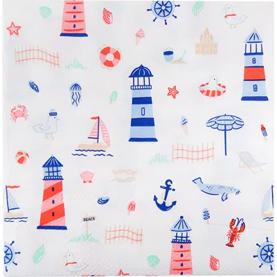 Daydream Society Seaside Petite Napkins In Multi