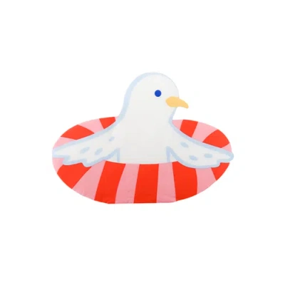 Daydream Society Seaside Seagull Guest Napkins In Red