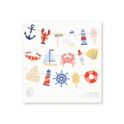 Daydream Society Seaside Thingamajigs In White