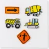 Daydream Society Sitck On Patches In Orange