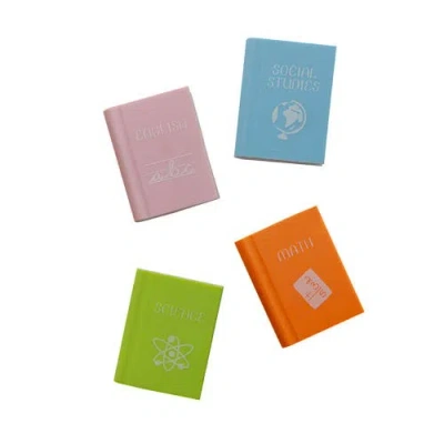 Daydream Society Smarty Pants Book Erasers In Multi