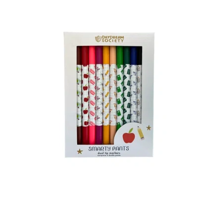 Daydream Society Smarty Pants Double Sided Marker Set In Multi