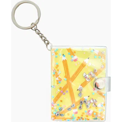 Daydream Society Smarty Pants Notebook Keychain In Yellow
